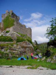 Camp two at Castle